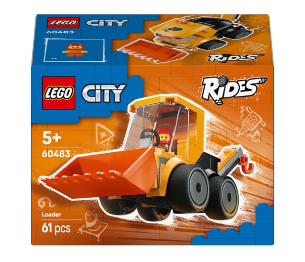 LEGO CITY 60483 Pojazdy — ładowarka kołowa - 1473494 - zdjęcie